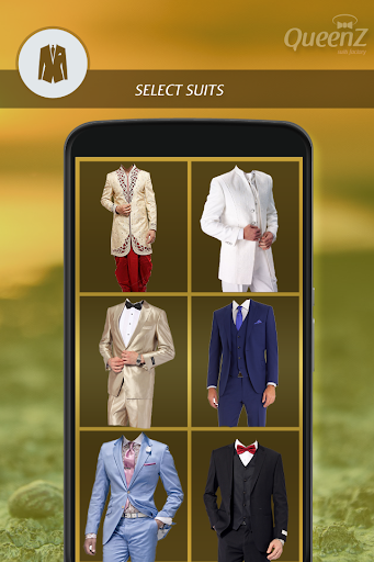 Man Wedding Photo Suit