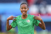 Linda Motlhalo of South Africa during the 2019 FIFA Women's World Cup match against China at Parc des Princes on June 13 2019 in Paris, France.