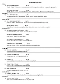 Stateside Foods menu 1