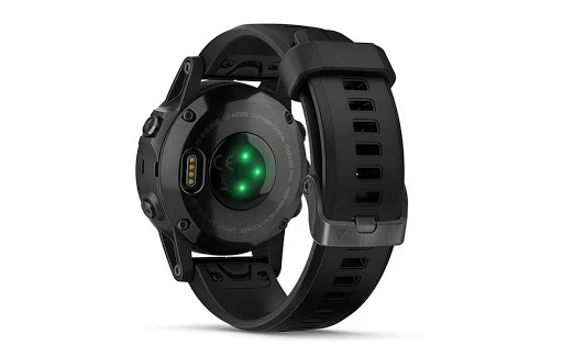 Garmin Fenix 5S Plus, Sapphire Black wBlack Band_5