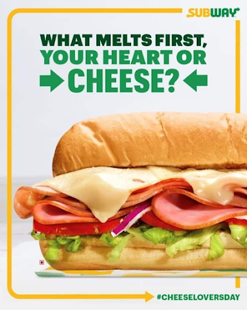 Subway menu 