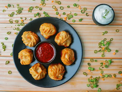 Mix Veg Fried Momo (6 Pcs)