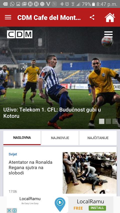Montenegro News | Latest News Screen 3