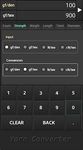 Yarn Calculator