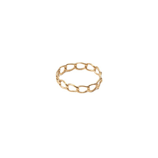 Title 3, Womens Golden Chain Ring Designer Design Cold ...