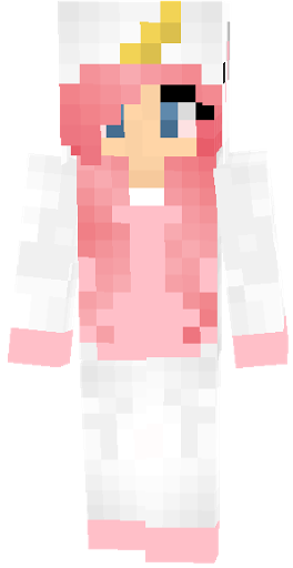  unicorn  girl minecraft  skin Nova Skin