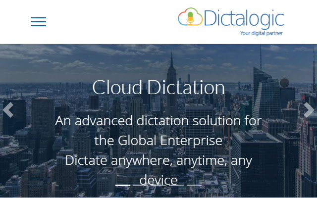 Dictalogic - USB device integration chrome extension