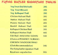 The Flying Butler menu 6