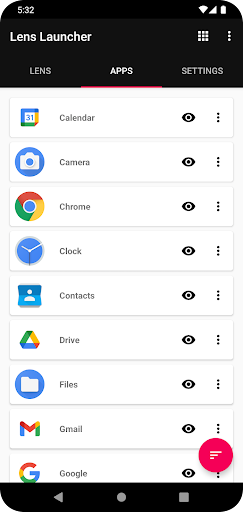 Screenshot Lens Launcher