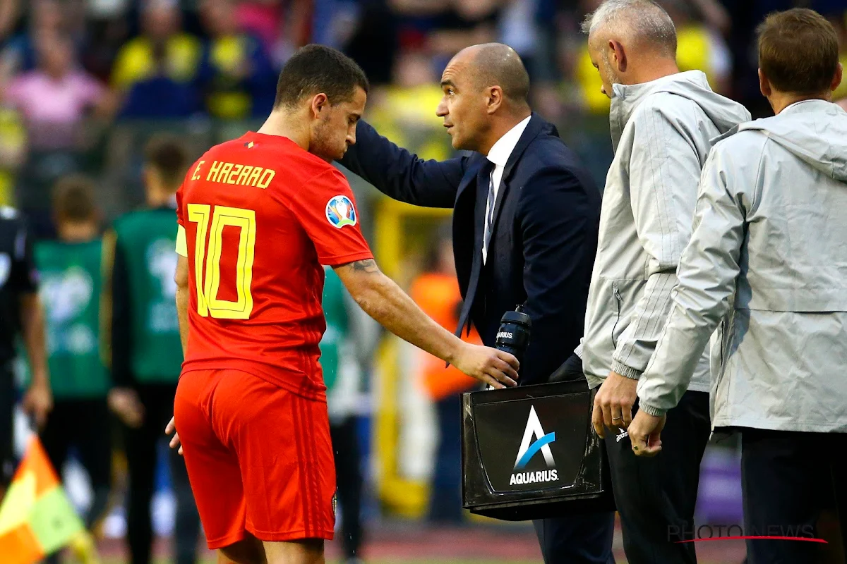 Roberto Martinez sur l'opération d'Eden Hazard: "Je suis toujours confiant"