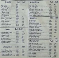 Dilli- Cious Cafe menu 4