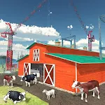 Cover Image of Download Cattle House Construction: Farmhouse Builder 1.0 APK