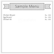 Black And White Biriyani menu 1