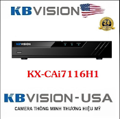 Đầu Ghi Hình Kbvision Kx - Cai7116H1 (Công Nghệ Ai, Smd Plus, 16 Kênh) - Hàng Chính Hãng