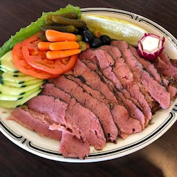 #14 Hot Corned Beef Deli Plate