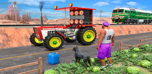 Tractor Driving Farming Games