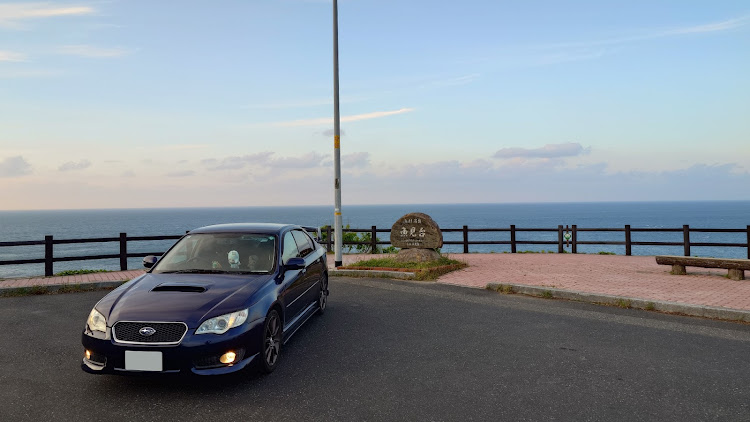 レガシィB4のドライブ・#スバル・#レガシィB4・魚見台・夕暮に関するカスタム事例の投稿画像1枚目