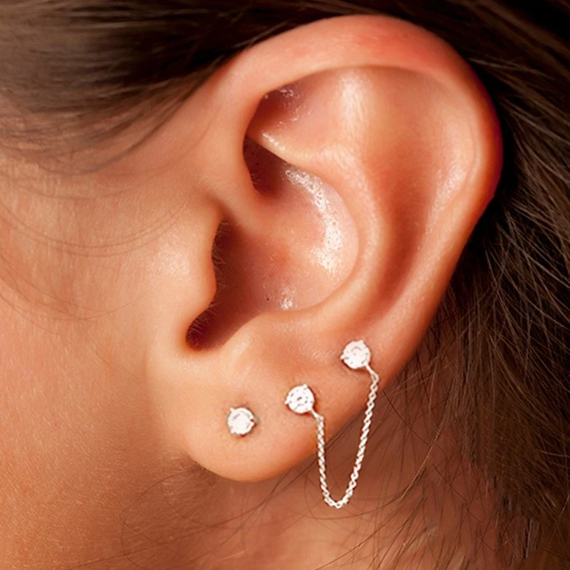 Minimalist Creative Earrings featuring European and American Fashion Trends. Enhance your style with these elegant acces
