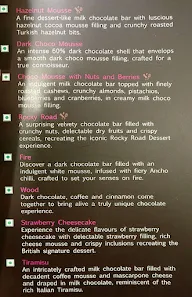 Fabelle Chocolates - ITC Grand Chola menu 8