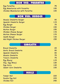 Burger Wala menu 2