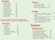 Pandit Pav Bhaji menu 2