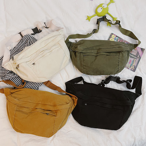 Title 6, Japanese Chest Bag Mens Casual Large-capacity ...