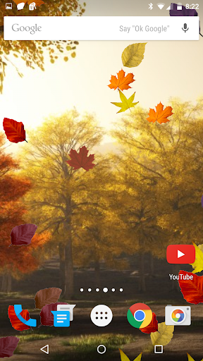 Colorful Autumn Live Wallpaper