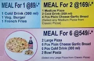 The Pizza House menu 1