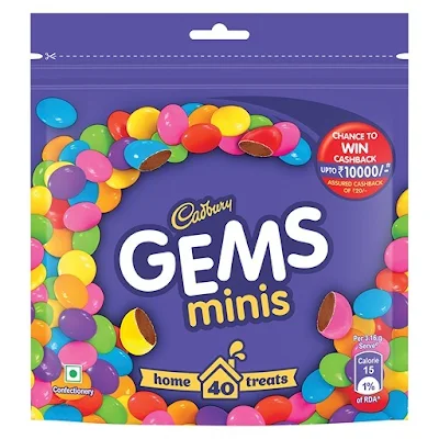 Cadbury Gems Home Treat Pack 142.2 Gm