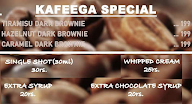 Kafeega Cafe menu 4