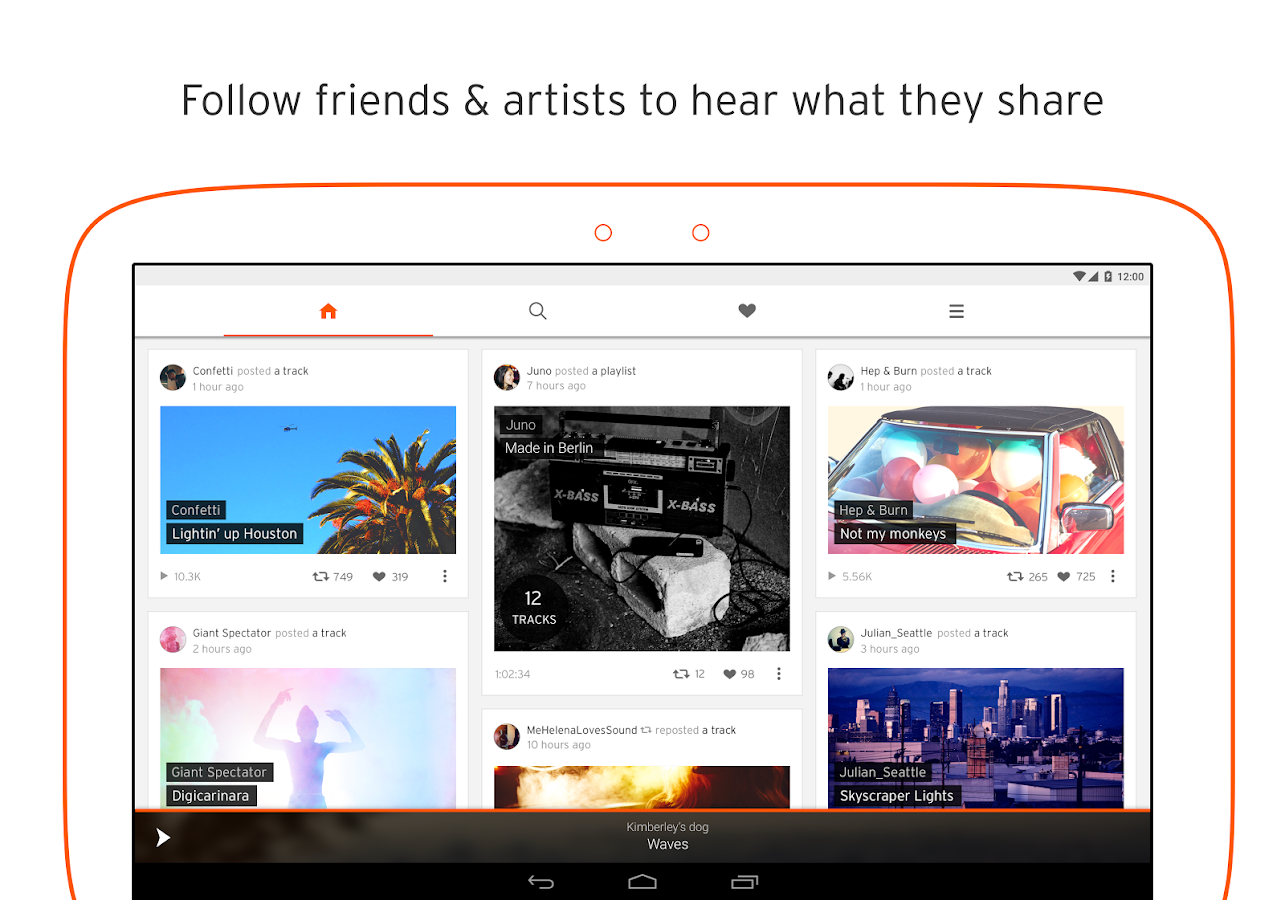    SoundCloud - Music & Audio- screenshot  