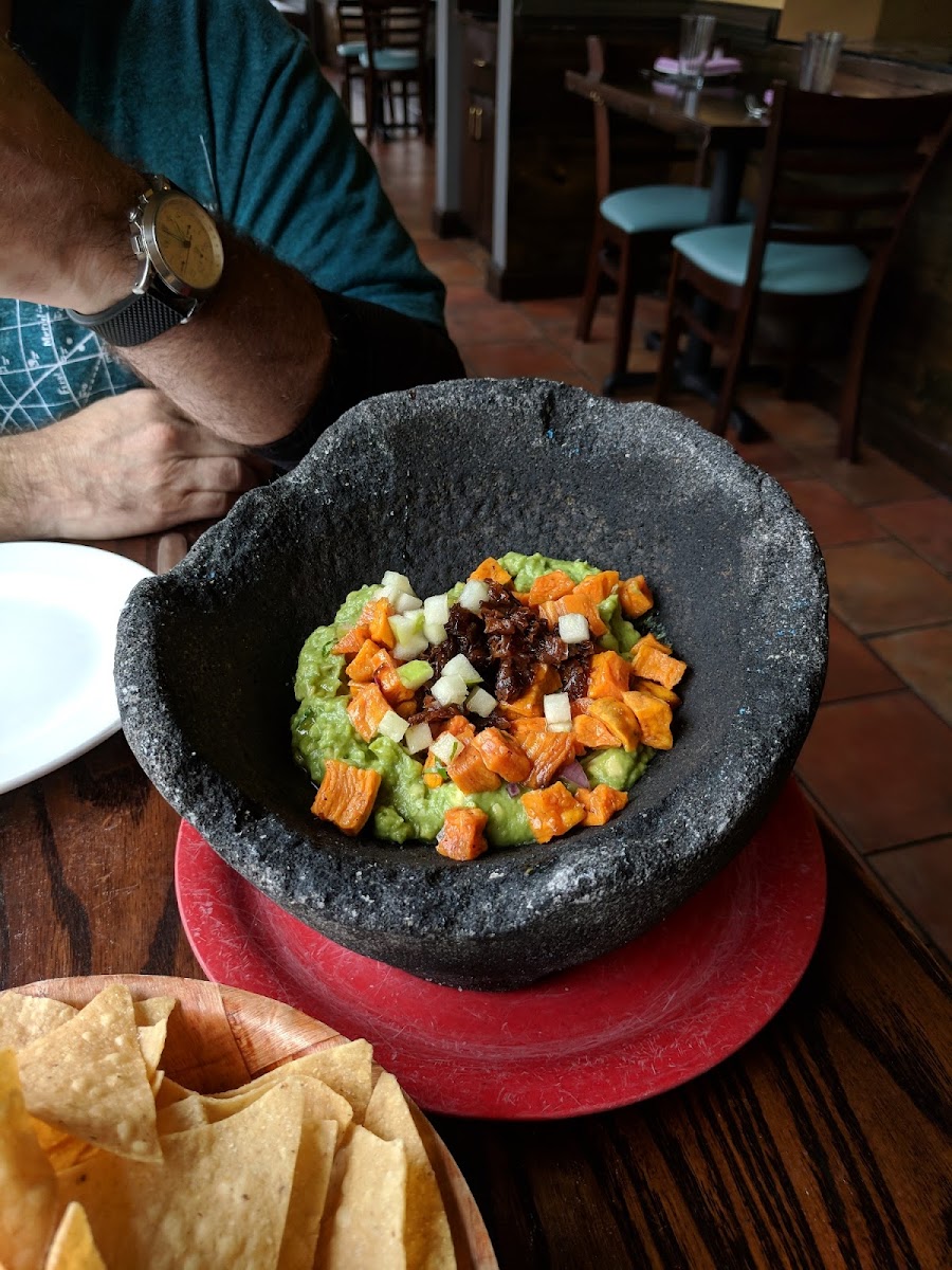 Sweet potato guacamole for Guactober!!