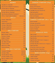 Mowgli's Restro & Grill menu 1