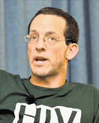 PROACTIVE: Mark Heywood of the SA National Aids Council. Pic. Simon Mathebula. 27/03/2009. © Sunday Times.