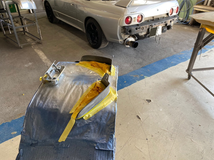 スカイライン GT-Rの錆修理・錆対策・リアフェンダー錆・日産プリンス羽屋店・オールペン断念に関するカスタム事例の投稿画像11枚目