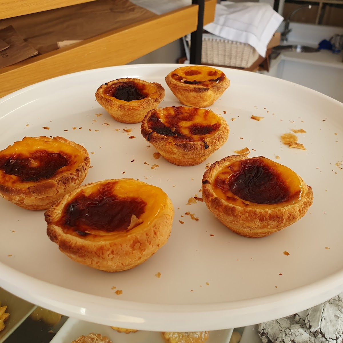 Pasteis de nata gluten free and dairy free