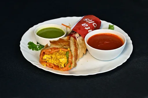 Paneer Bhurji Roll