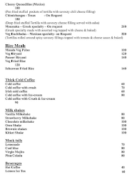 Cafe Cilantro menu 5