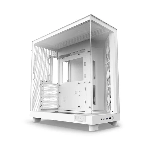 Case NZXT H6 Flow All White (CC-H61FW-01)