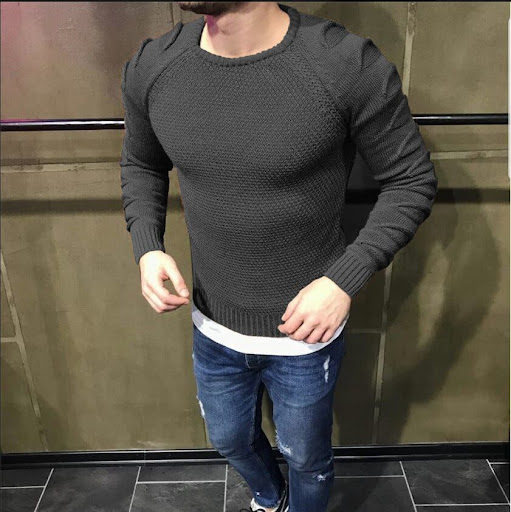 Title 1, Long Sleeve Sweater for Torn Rotator Cuff Daily...