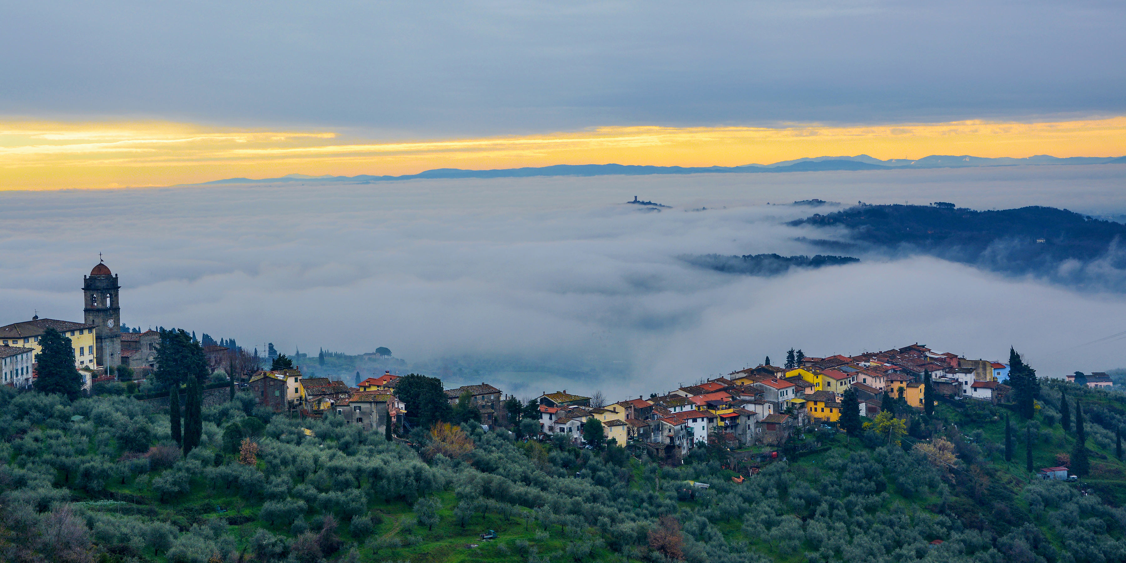 Borgo di San Gennaro (colline lucchesi) di marcopardiphoto