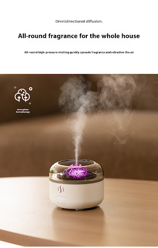 Title 11, Simulation Flame Aroma Diffuser Colorful Aromat...
