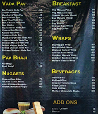 Jack In the Box menu 1