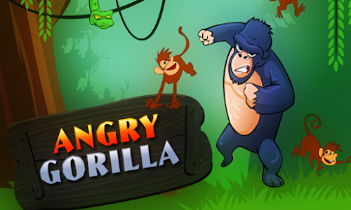 Android application Angry Gorilla screenshort
