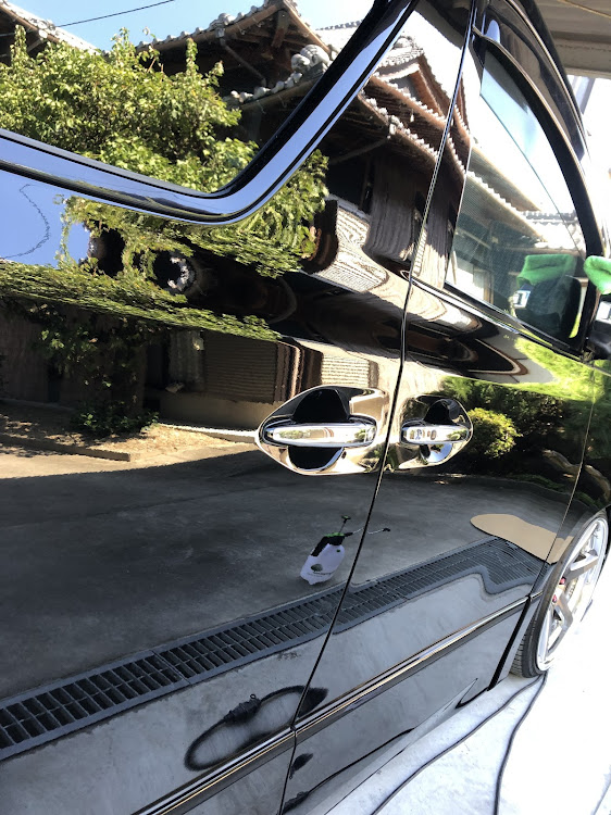 アルファードのポリッシャー・洗車・車高調整・DIYに関するカスタム事例の投稿画像7枚目