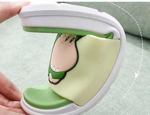 Title 4, Womens Summer Slippers Cartoon Cute Ins Non-Sl...