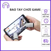 Bộ Bao 2 Ngón Tay Chuyên Dùng Chơi Game Mobile Chống Mồ Hôi Tay Bằng Sợi Carbon Chơi Game Siêu Mượt