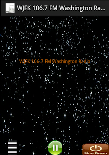 WJFK 106.7 FM Washington Radio Screenshots 0