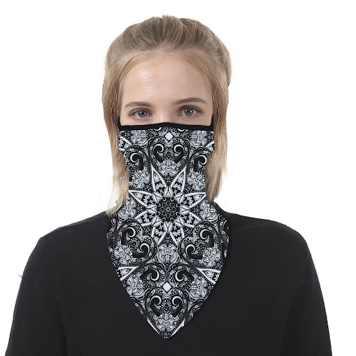 Title 11, Outdoor riding ear digital printing triangle sc...