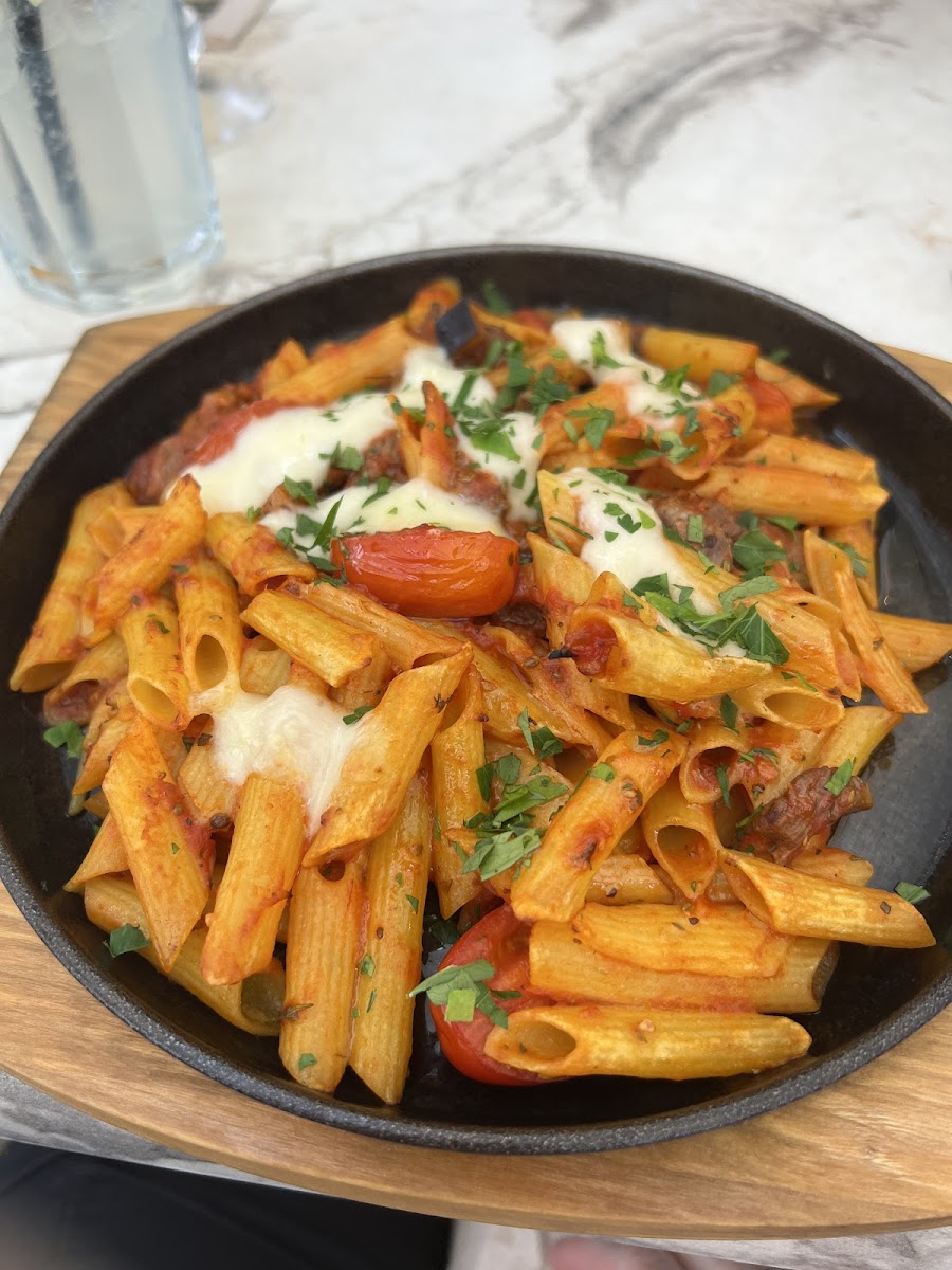 Gluten-Free Pasta at Alriso Risotteria Italiana